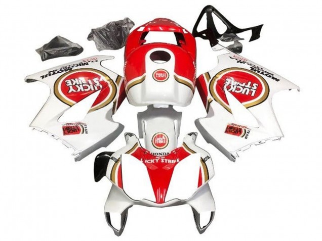 Comprar Carenados Moto Honda VFR 800 2002-2013 - Blanco Rojo Lucky Strike