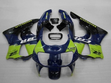 Comprar Carenados Moto Honda CBR900RR 893 1994-1995 - Azul Verde Negro Brillante