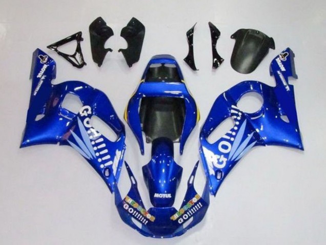 Comprar Carenados Moto Yamaha YZF R6 1998-2002 - Azul Blanco Go Motul