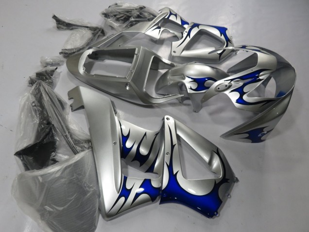 Comprar Carenados Moto Honda CBR900RR 929 2000-2001 - Plata Azul Tribal