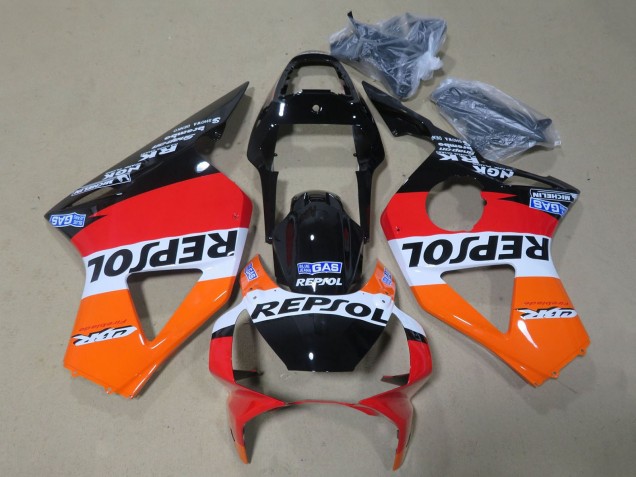 Comprar Carenado Moto Honda CBR900RR 954 2002-2003 - Naranja Blanco Rojo Negro Brillante Repsol