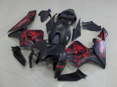 Comprar Carenados Moto Honda CBR600RR 2005-2006 - Negro Mate Rojo Mate Gear