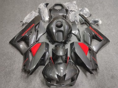 Comprar Carenados Moto Honda CBR600RR 2013-2023 - Falso FibraCarbono Rojo