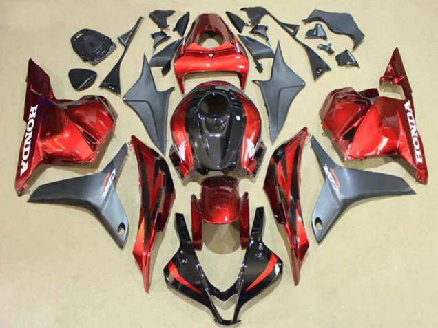 Comprar Carenados Moto Honda CBR600RR 2009-2012 - Plata Rojo Negro Brillante