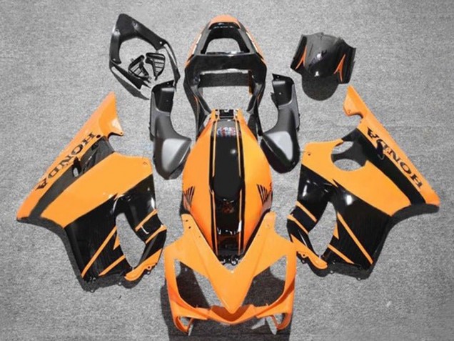 Comprar Carenados Moto Honda CBR600 F4i 2001-2003 - Naranja Negro Brillante Raya