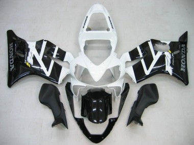 Comprar Carenados Moto Honda CBR600 F4i 2001-2003 - Blanco Negro Brillante