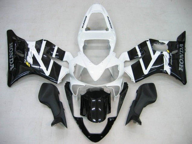 Comprar Carenados Moto Honda CBR600 F4i 2001-2003 - Blanco Negro Brillante
