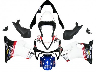 Comprar Carenados Moto Honda CBR600 F4i 2001-2003 - Blanco Azul Rojo Negro Brillante DENSO Star
