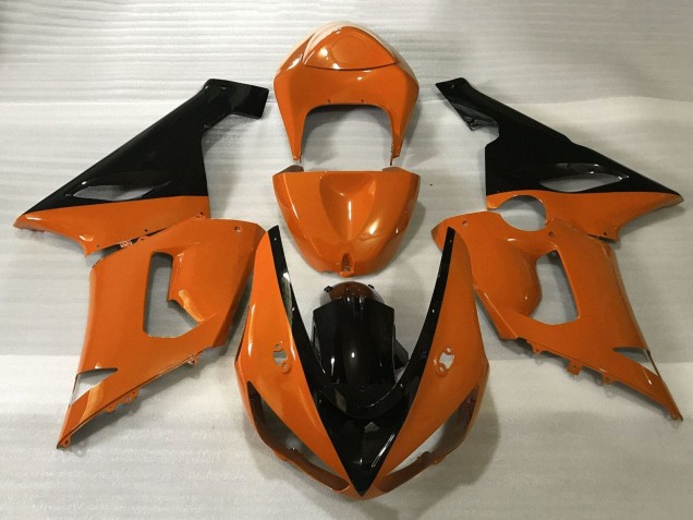 Comprar Carenados Moto Kawasaki ZX6R 2005-2006 - Naranja Negro
