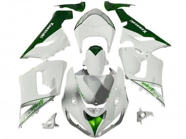 Comprar Carenados Moto Kawasaki ZX6R 2005-2006 - Blanco Verde