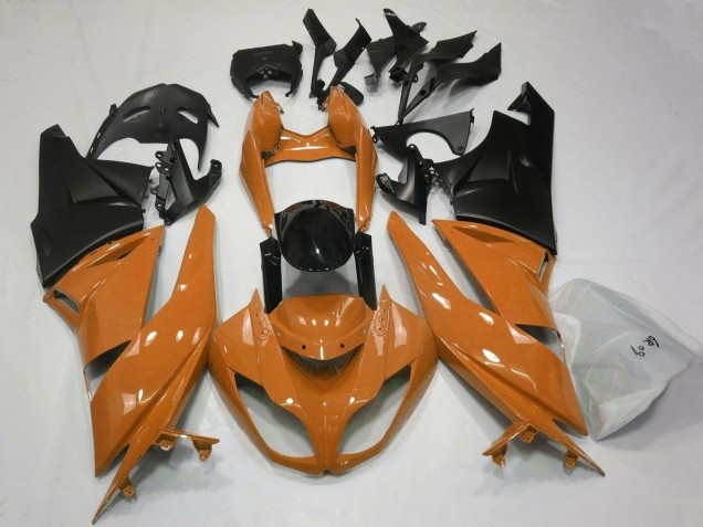 Comprar Carenados Moto Kawasaki ZX6R 2007-2008 - Naranja Negro Negro Mate
