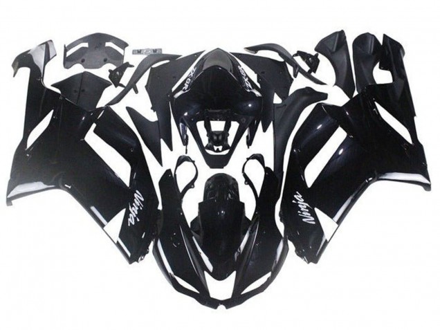 Comprar Carenados Moto ABS Kawasaki ZX6R 2007-2008 - Negro Brillante