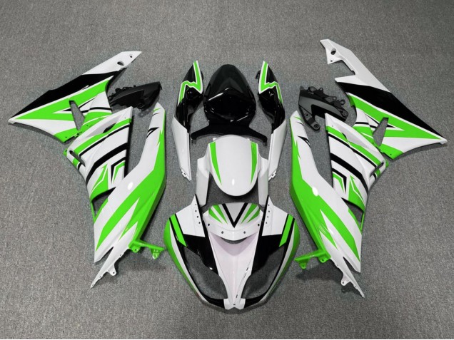 Comprar Carenado Moto Kawasaki ZX6R 2009-2012 - Blanco Verde Negro