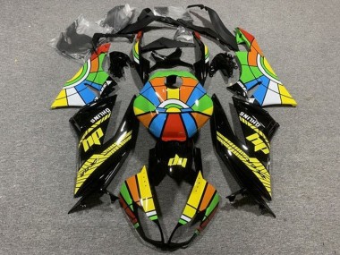 Comprar Carenados Moto Kawasaki ZX6R 2009-2012 - Negro Brillante Multicolor