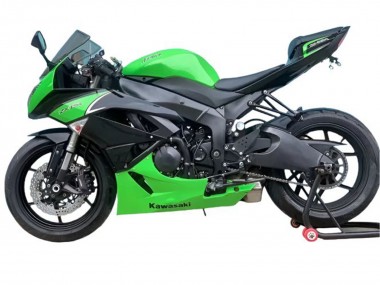 Comprar Carenados Moto Kawasaki ZX6R 2009-2012 - Verde Negro Mate