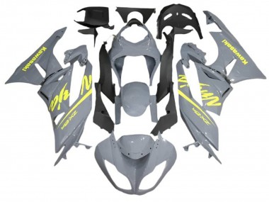 Comprar Carenados Moto Kawasaki ZX6R 2009-2012 - Nardo Gris Amarillo