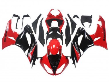 Comprar Carenado Moto Kawasaki ZX6R 2009-2012 - Rojo Negro Brillante
