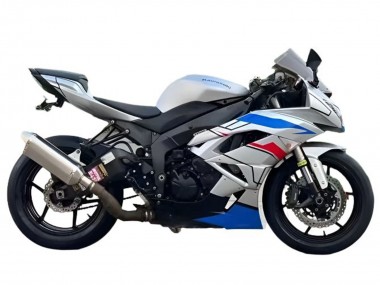 Comprar Carenados Moto Kawasaki ZX6R 2009-2012 - Blanco Azul Rojo Negro