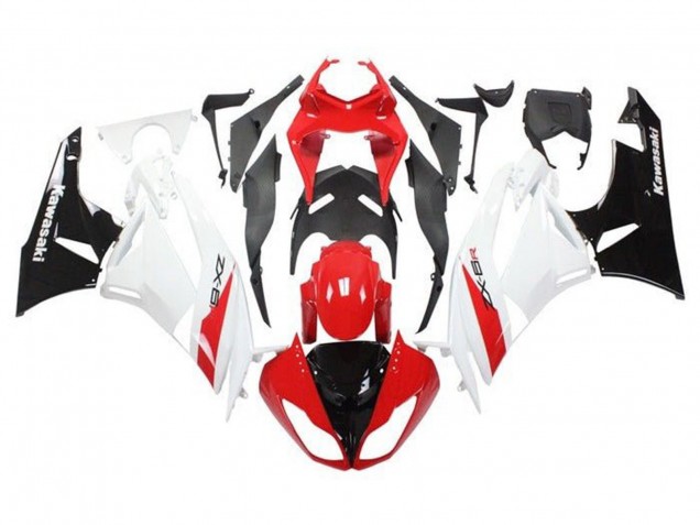 Comprar Carenados Moto Kawasaki ZX6R 2009-2012 - Rojo Blanco Negro