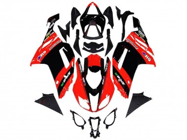 Comprar Carenados Moto Kawasaki ZX6R 2013-2018 - Rojo Negro Elf