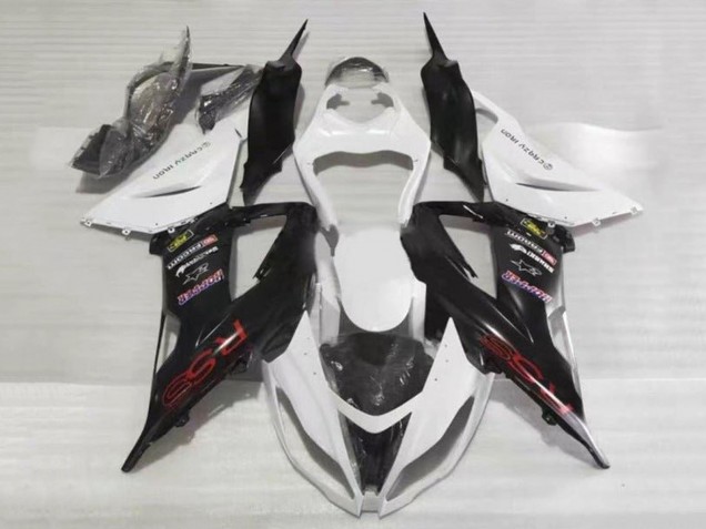 Comprar Carenados Moto Kawasaki ZX6R 2013-2018 - Blanco Negro Rojo RSS