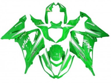 Comprar Carenados Moto Kawasaki ZX6R 2013-2018 - Verde Blanco