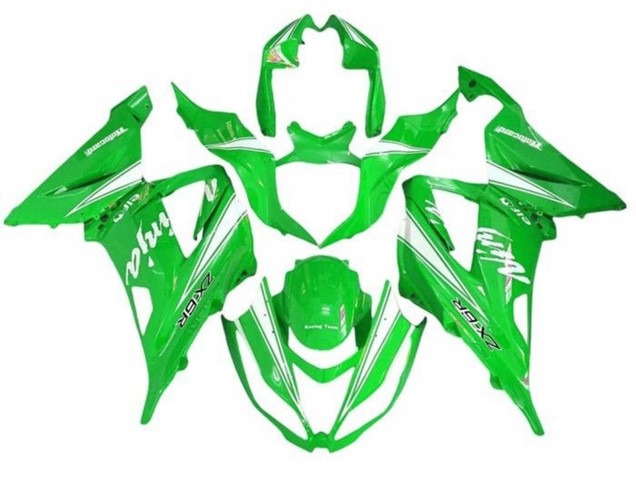 Comprar Carenados Moto Kawasaki ZX6R 2013-2018 - Verde Blanco