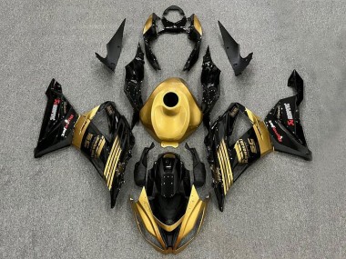 Comprar Carenados Moto Kawasaki ZX6R 2013-2018 - Oro Negro Brillante
