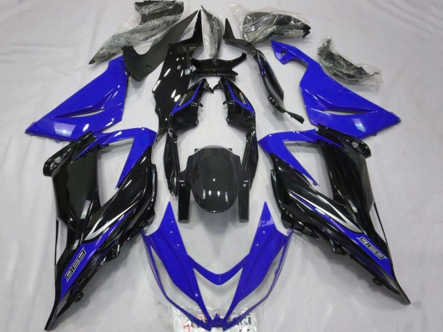 Comprar Carenados Moto Kawasaki ZX6R 2013-2018 - Azul Negro Brillante