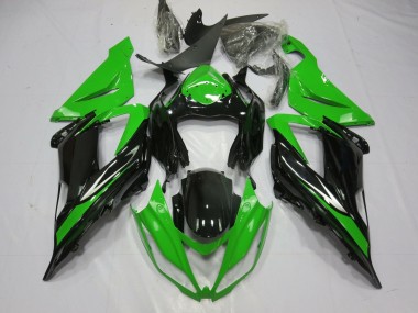 Comprar Carenado Moto Kawasaki ZX6R 2013-2018 - Verde Negro Brillante