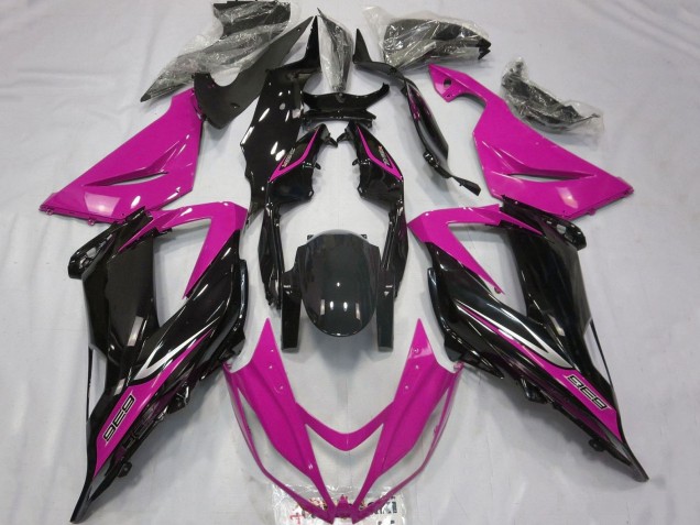 Comprar Carenados Moto Kawasaki ZX6R 2013-2018 - Rosa Negro Brillante