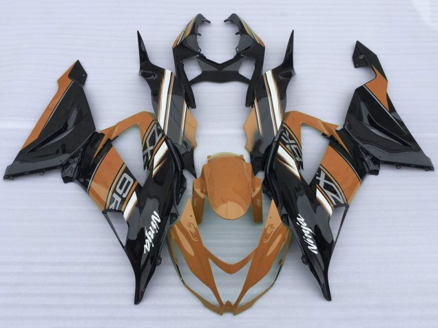 Comprar Carenados Moto Kawasaki ZX6R 2013-2018 - Naranja Negro Blanco