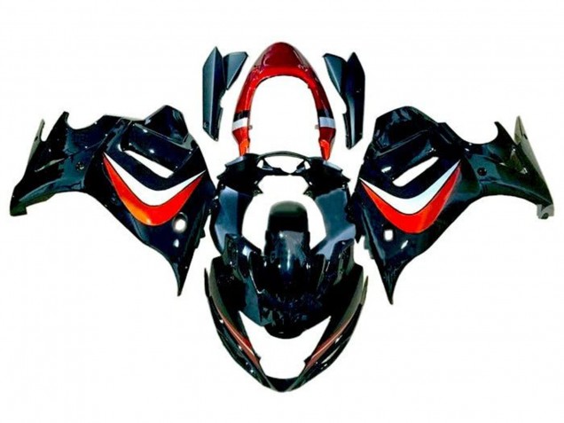 Comprar Carenados Moto Suzuki GSX650F 2008-2013 - Negro NaranjaCaramelo Plata