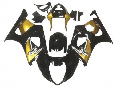 Comprar Carenados Moto Suzuki GSXR 1000 2003-2004 - Oro Negro Brillante