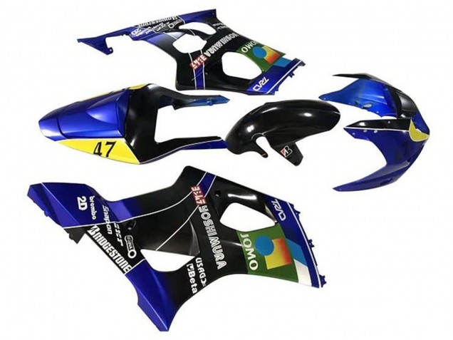 Comprar Carenados Moto Suzuki GSXR 1000 2003-2004 - Azul Amarillo Negro JOMO