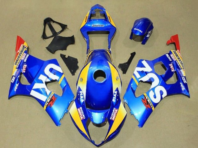 Comprar Carenados Moto Suzuki GSXR 1000 2003-2004 - Azul Amarillo Rojo Blanco Motul