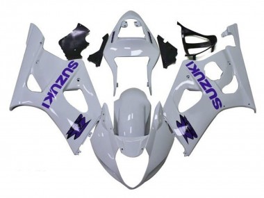 Comprar Carenados Moto Suzuki GSXR 1000 2003-2004 - Blanco Púrpura