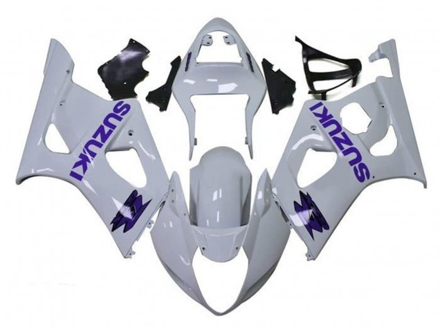 Comprar Carenados Moto Suzuki GSXR 1000 2003-2004 - Blanco Púrpura