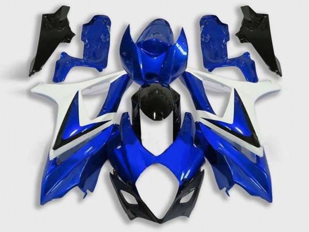 Comprar Carenado Moto Suzuki GSXR 1000 2005-2006 - Blanco Azul Negro
