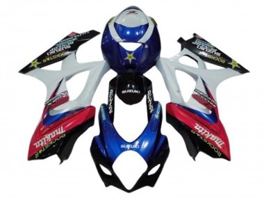 Comprar Carenados Moto Suzuki GSXR 1000 2005-2006 - Blanco Rojo Azul Makita