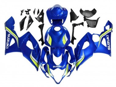 Comprar Carenados Moto Suzuki GSXR 1000 2005-2006 - Azul Amarillo Blanco