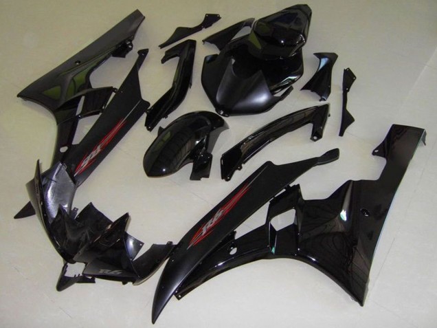 Comprar Carenados Moto Yamaha YZF R6 2006-2007 - Negro Brillante Negro Mate Rojo OEM Estilo