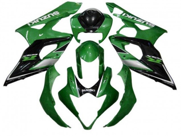 Comprar Carenados Moto Suzuki GSXR 1000 2005-2006 - Verde Negro Plata