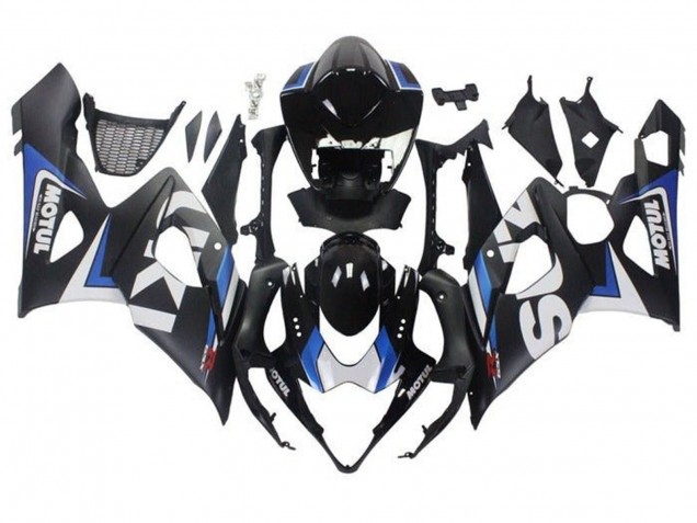 Comprar Carenados Moto Suzuki GSXR 1000 2005-2006 - Negro Mate Azul Blanco