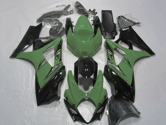 Comprar Carenado Moto Suzuki GSXR 1000 2007-2008 - Verde Negro Brillante