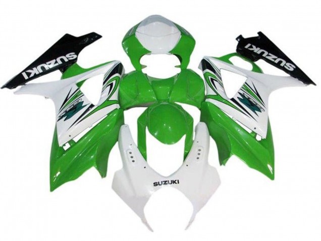Comprar Carenado Moto Suzuki GSXR 1000 2007-2008 - Blanco Verde Negro