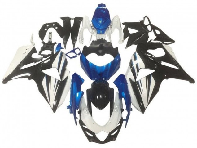 Comprar Carenado Moto Suzuki GSXR 1000 2009-2016 - Blanco Azul Negro Brillante