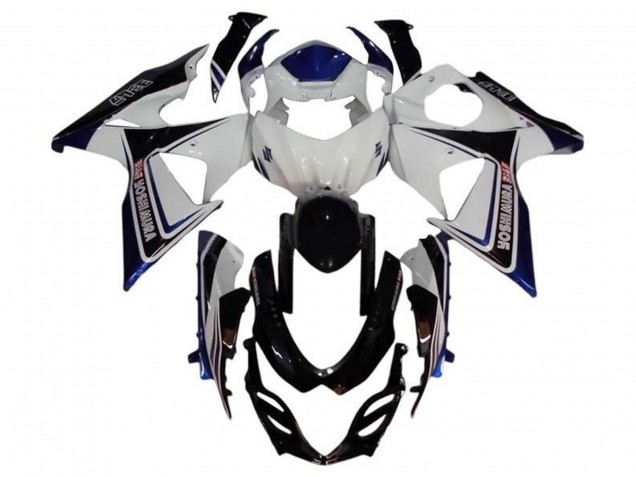 Comprar Carenado Moto Suzuki GSXR 1000 2009-2016 - Blanco Azul Negro Yoshimura