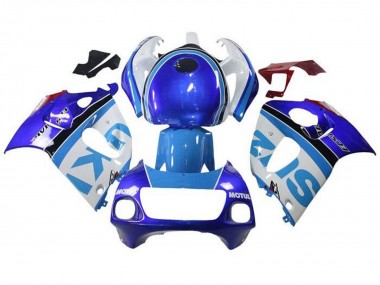 Comprar Carenados Moto Suzuki GSXR 600 / GSXR 750 1996-2000 - Blanco Azul Raya