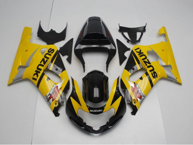 Comprar Carenado Moto Suzuki GSXR 600 / GSXR 750 2001-2003 - Amarillo Plata Negro Brillante